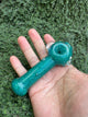 Teal Deal Stingray Glitter Pipe