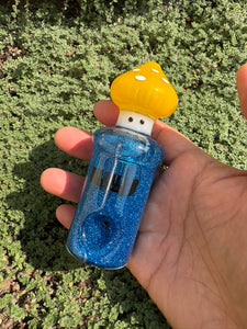 Blue Dream Fun Guy Glitter Pipe