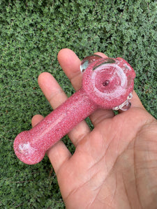 Dusty Pink Stingray Glitter Pipe