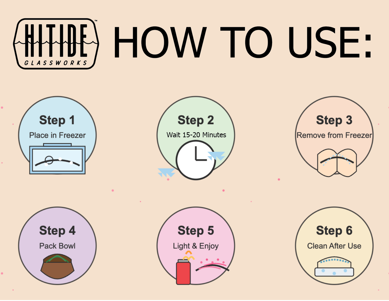 GLASS LAB Neon Pink Stingray Glitter Neon Pink Pipe - Hi Tide Glass Works