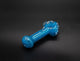 Collectable Glitter Pipe: Liquid Filled & Freezable -Blue Dream Sparkle Stingray Glass Piece