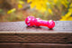 Collectable Glitter Pipe: Liquid Filled & Freezable -Strawberry Cough Sparkle Dolphin Glass Piece