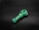 Collectable Glitter Pipe: Liquid Filled & Freezable -Platinum Sparkle Dolphin Glass Piece