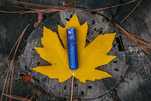 Blueberry Minnow Glitter Bat