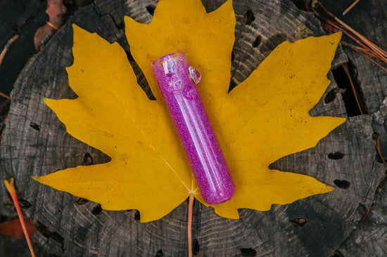 GLASS LAB Grape Ape Minnow Glitter Bat