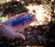 Blueberry Minnow Glitter Bat