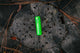 Neon Green Minnow Glitter Bat