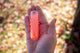 Neon Orange Minnow Glitter Bat