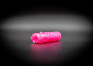 Neon Pink Minnow Glitter Bat