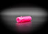 GLASS LAB Neon Pink Minnow Glitter Bat