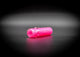 Neon Pink Minnow Glitter Bat