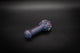 Collectable Glitter Pipe: Liquid Filled & Freezable -Fire Sparkle Stingray Glass Piece